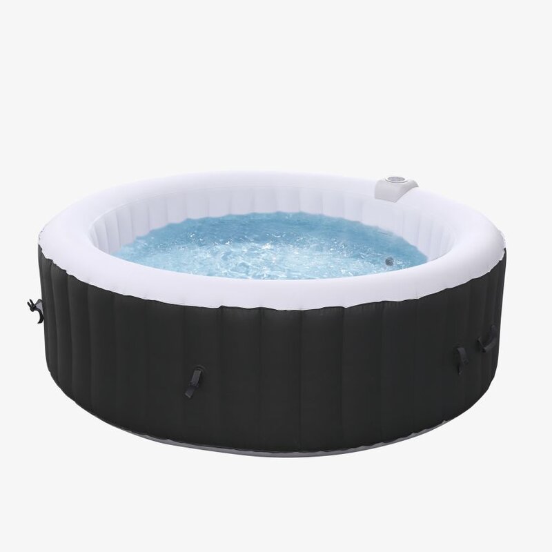 Arebos Rome 6-persoons opblaasbare jacuzzi | JacuzziGids.nl